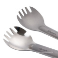 Titanlöffel Spork mit langem Griff für Fast Food